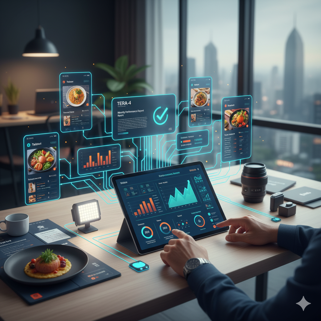 Digital performance and aggregator management service by TERA-4.LLC